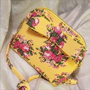 BETSY johnson crossbody. yellow